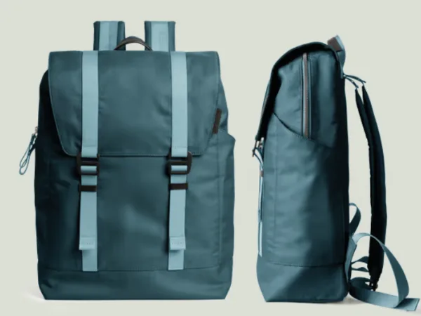 Recycled plastic bags and travel accessories